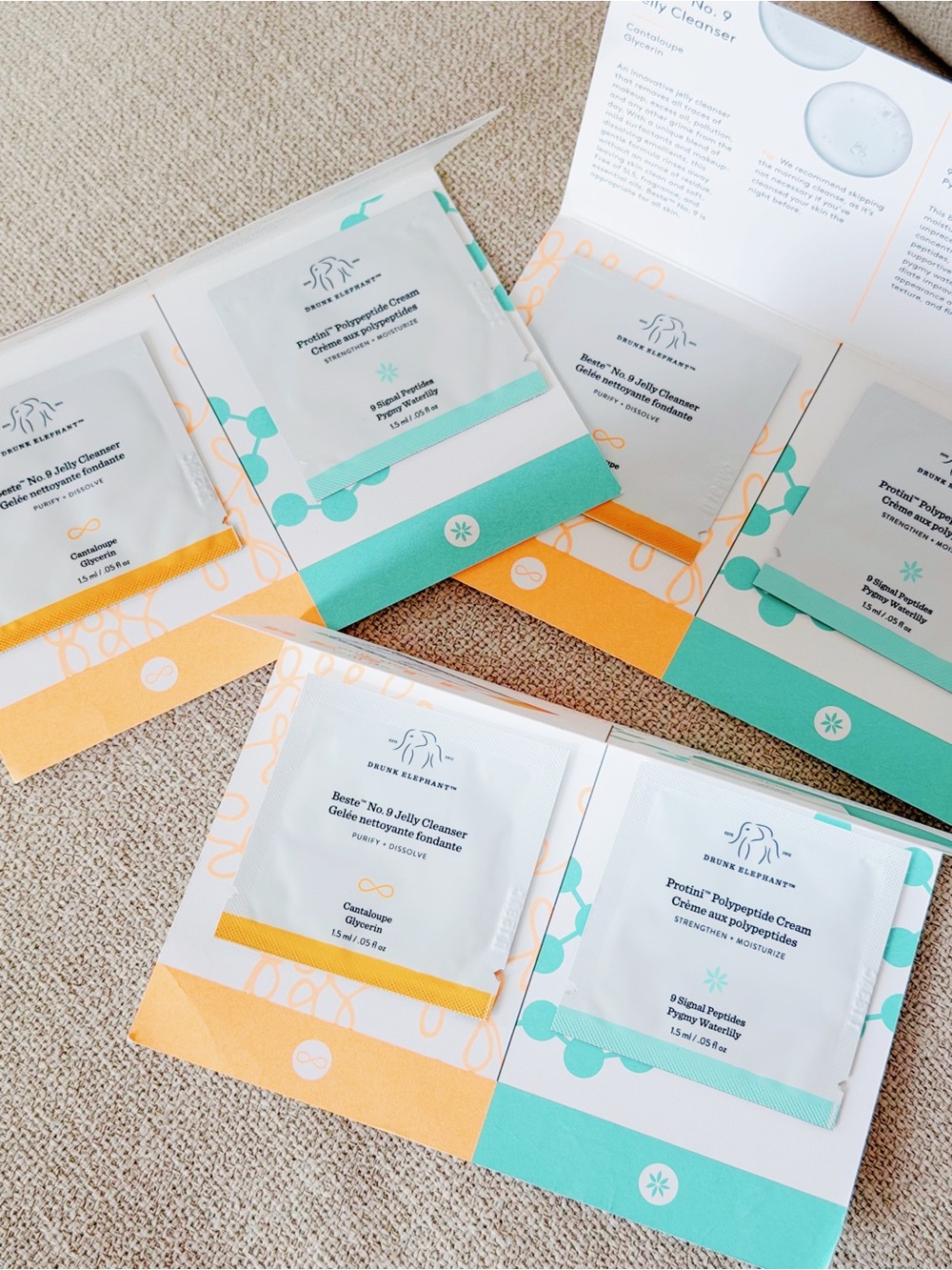 Drunk Elephant Travel Kit: Moisturizer + Cleanser